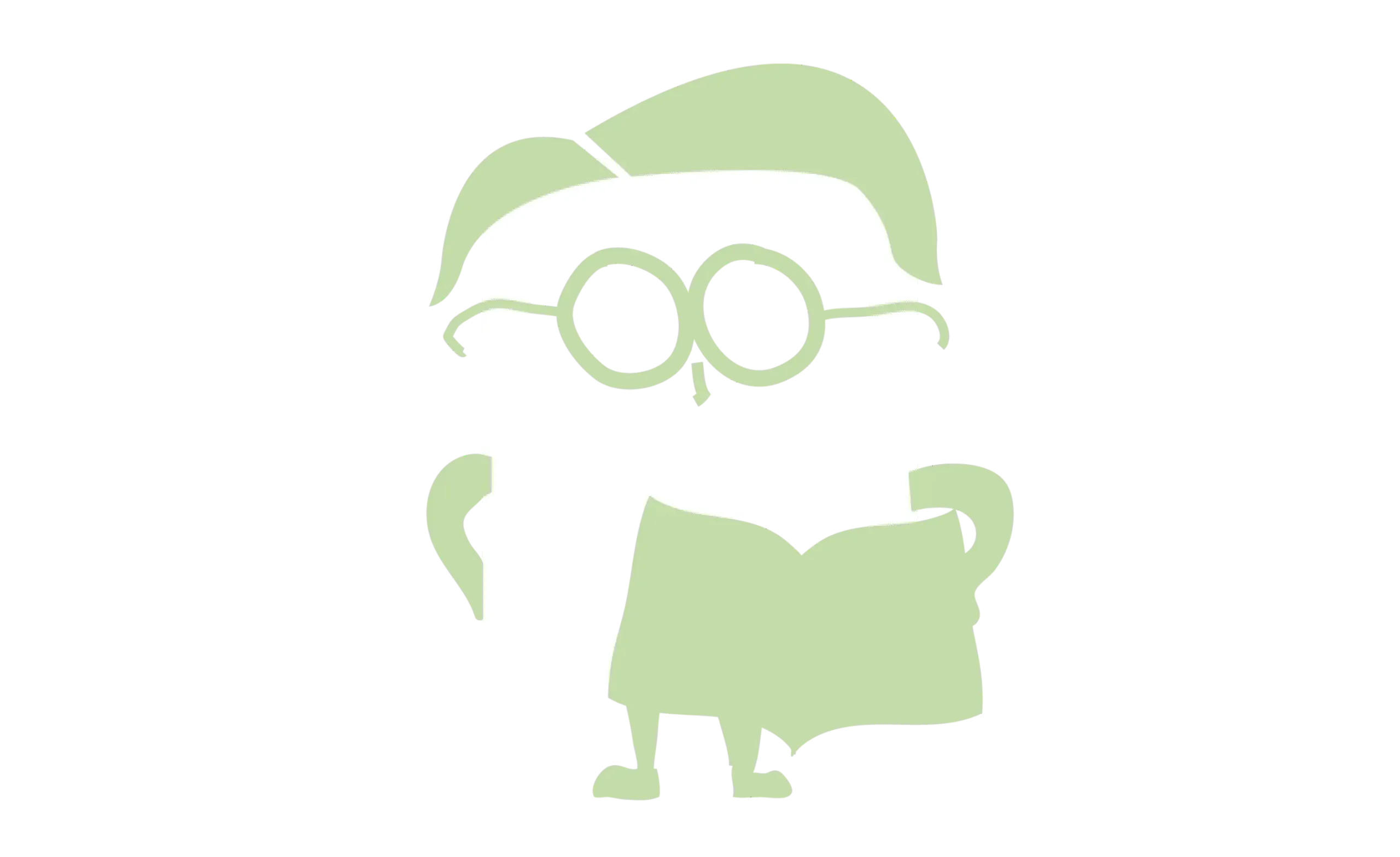 Poppie leest belangrijke informatie